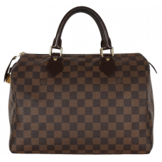 Брендовая женская сумка Louis Vuitton Speedy 30 Bandouliere in Damier Ebene Canvas - pr01298 Брендовая женская сумка Louis Vuitton Speedy 30 Bandouliere in Damier Ebene Canvas - pr01298