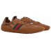 Брендовые женские кеды Gucci Shift Suede Sneakers Premium 39