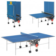 Теннисный стол Garlando Training Indoor 16 mm Blue (C-113I) любительский для закрытых помещений