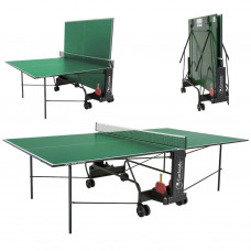 Теннисный стол Garlando Training Indoor 16 mm Green (C-112I) любительский для закрытых помещений