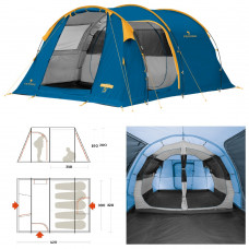 Палатка Ferrino Proxes 5 Blue (92142IBB)