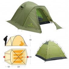 Палатка Ferrino Tenere 4 Green (91034AVV) четырехместная