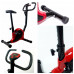 Велотренажер механический для дома Hop-Sport ES-8005 Point Red