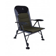 Кресло карповое раскладное Bo-Camp Pike Black/Grey/Green (1204110)
