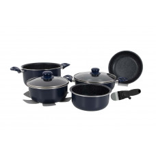 Набор посуды Gimex Cookware Set induction 8 предметов Bue (6977228)