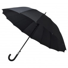 Зонт-трость полуавтомат Semi Line Black (2512-0)