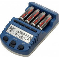 Интеллектуальное зарядное устройство для аккумуляторов AA/AAA Technoline BC1000 SET + аккумуляторы
