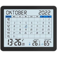 Часы-календарь настольные Technoline WT2600 Black (WT2600)