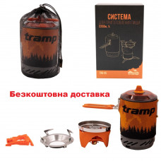 Система для приготовления пищи 1 л Tramp TRG-115 Orange