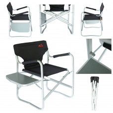 Директорский стул с откидным со столиком Tramp Delux TRF-020