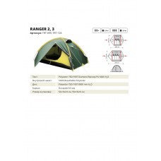 Палатка Tramp Ranger 2 (TRT-099)