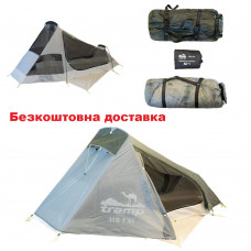 Палатка Tramp Air 1 Si (TRT-093-grey) одноместная светло-серая
