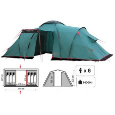 Палатка Tramp Brest 6 v2 (TRT-083)