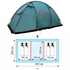 Палатка Tramp Eagle 4 v2 (TRT-086)