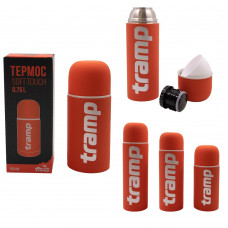 Термос Tramp Soft Touch 0,75 л Помаранчевий (TRC-108-orange)