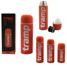 Термос Tramp Soft Touch 1 л Помаранчевий (TRC-109-orange)