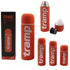Термос Tramp Soft Touch 1,2 л Помаранчевий UTRC-110-orange