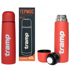 Термос питьевой 0.5 л Tramp Basic Красный (TRC-111-red), Термос для напитков Трамп 500 мл