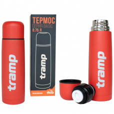 Термос питьевой 0.75 л Tramp Basic Красный (TRC-112-red), Термос для напитков Трамп 750 мл