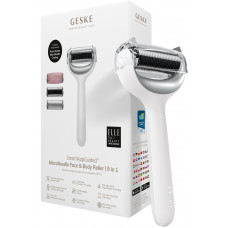 Роллер для игловой мезотерапии лица и тела Geske MicroNeedle Face&Body Roller 9в1 (White) HB0025