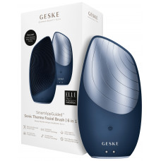 Электронная звуковая термо щетка для лица Geske Sonic Thermo Facial Brush 6в1 (Midnight) HB0078