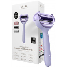 Роллер для игловой мезотерапии лица и тела Geske MicroNeedle Face&Body Roller 9в1 (Purple) HB0211