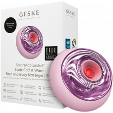 Звуковой массажер для лица и тела Geske Cool&Warm Face and Body Massager 9в1 (Pink) HB0280