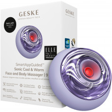 Звуковой массажер для лица и тела Geske Cool&Warm Face and Body Massager 9в1 (Purple) HB0281