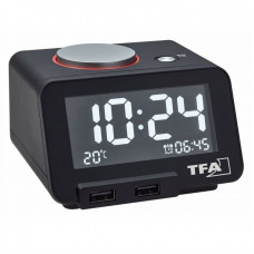 Настольные часы с будильником TFA Homtime 60201701