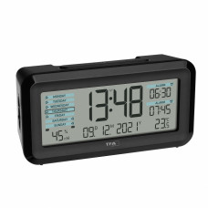 Настольные цифровые часы с будильником TFA Boxx2 60256201GB