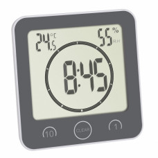Часы для ванной комнаты/кухни с таймером и термогигрометром TFA 60400110