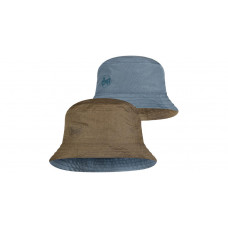 Панама Buff Travel Bucket Hat, M/L (Zadok Blue/Olive) (BU 122592.707.25.00)