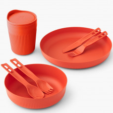 Набор туристической посуды Sea To Summit Passage Dinnerware Set 1P, 7 Piece (Spicy Orange) (STS ACK037051-120820)