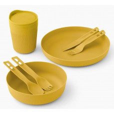 Набор туристической посуды Sea To Summit Passage Dinnerware Set 1P, 7 Piece (Arrowwood Yellow) (STS ACK037051-120917)