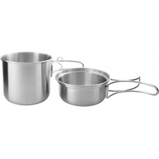Туристический набор посуды Tatonka Handle Mug 850 Set, Silver (TAT 4174.000)