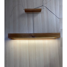 Люстра в стиле лофт 2i Loft Bar (23145671), Подвесной светильник с лэд лампой с деревянного бруса