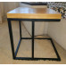 Прикроватный столик в стиле лофт 2i Loft Square Staple (15271460), Столик приставной деревянный, Диванный столик, Придиванный столик