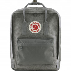 Рюкзак городской Fjallraven Kanken Re-Wool Granite Grey, Оригинальный рюкзак Kanken 16 л, Фьялравен Канкен