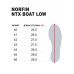 Кроссовки Norfin Ntx Boat Low YL (15831-43) трекинговые размер 43