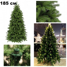 Ель искусственная зеленая 1.85 м Triumph Tree Denberg (8711473882964), Новогодняя елка 185 см Триумф Денберг