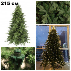 Ель искусственная зеленая 2.15 м Triumph Tree Nottingham de Luxe (8711473288025), Новогодняя елка 215 см Триумф