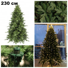 Ель искусственная зеленая 2.3 м Triumph Tree Nottingham de Luxe (8711473288032), Новогодняя елка 230 см Триумф