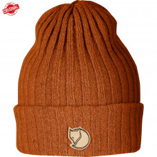 Вязаная шерстяная шапка с отворотом Fjallraven Byron Hat (Autumn Leaf) 77388.215