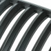 Решетки радиатора (ноздри) двухреберные BMW X5 E70 / X6 E71 черный мат М стиль (087002)