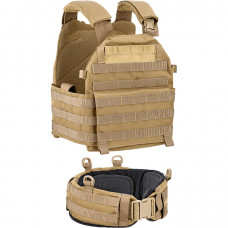 Жилет тактический Defcon 5 Carrier With Belt (Coyote Tan) (D5-BAV13CT)