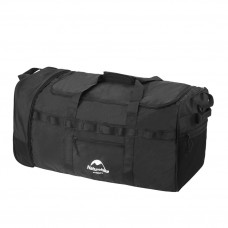 Туристическая портативная сумка для хранения Naturehike NH21LX003, 88 л (Black) 6927595795781