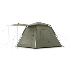 Кемпинговая палатка-шатер с навесом NaturehikeUPF 50+ Ango Pop Up NH21ZP010 (Olive) (6927595796351)