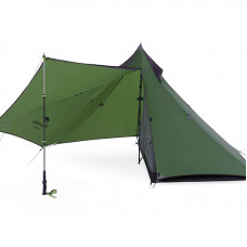 Легкая одноместная палатка Naturehike NH17T030-L (Dark Green) 6975641885894