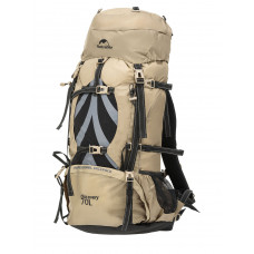 Рюкзак туристический Naturehike NH70B070-B Discovery, 70 л (Brown) 6975641887461