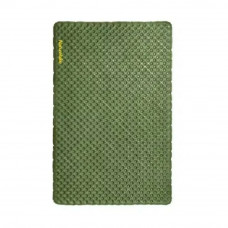 Двухместный надувной коврик с мешком для надувания Naturehike CNK2450WS014 Green 6976023926358